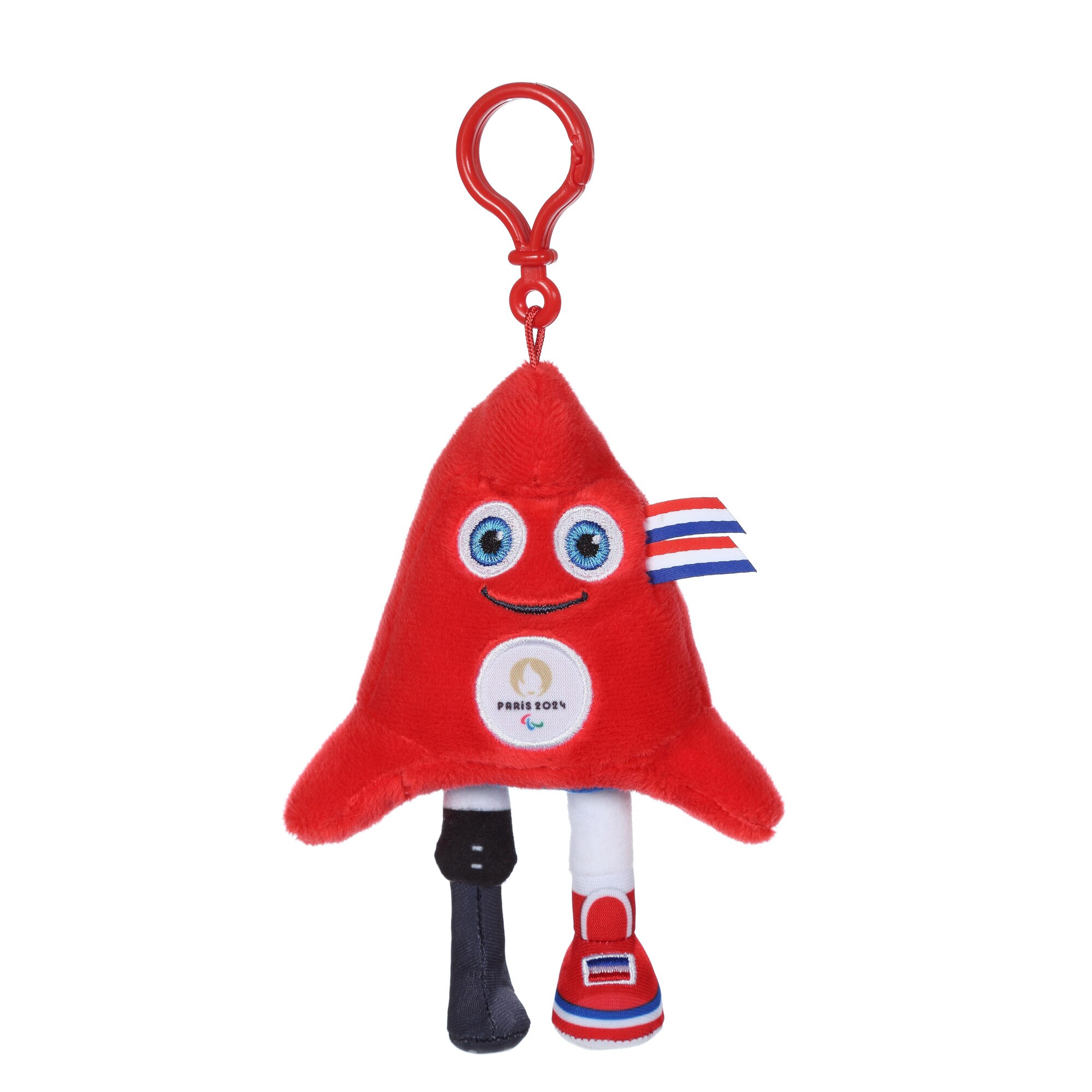 Paris 2024 Paralympics Bag Clip Mascot 10cm