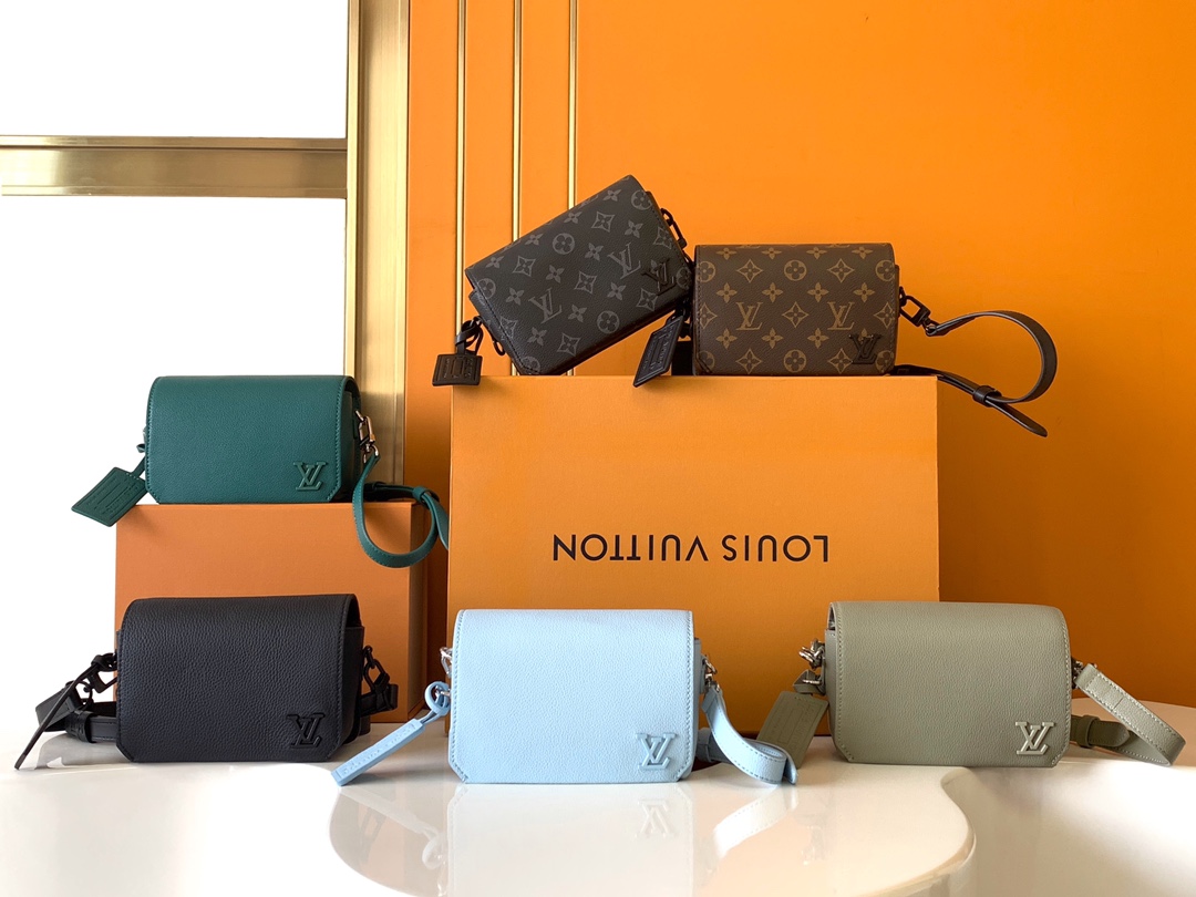 TOP Louis Vuitton LV Mini Handbag Made Of Cowhide Leather Bag - 17.3x12x7cm - Six Colors