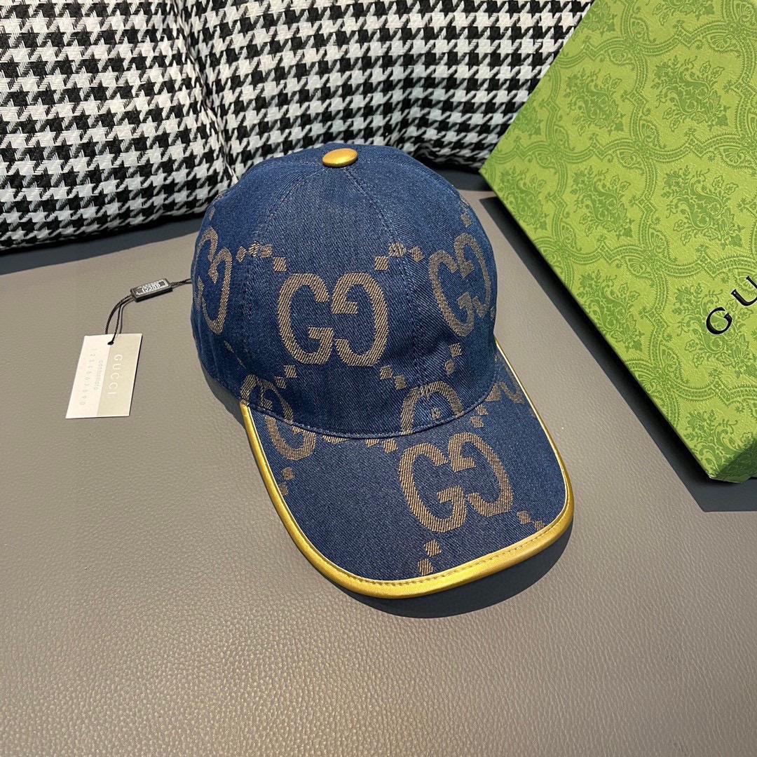TOP GUCCI Classic Baseball Hat - 3 Colors