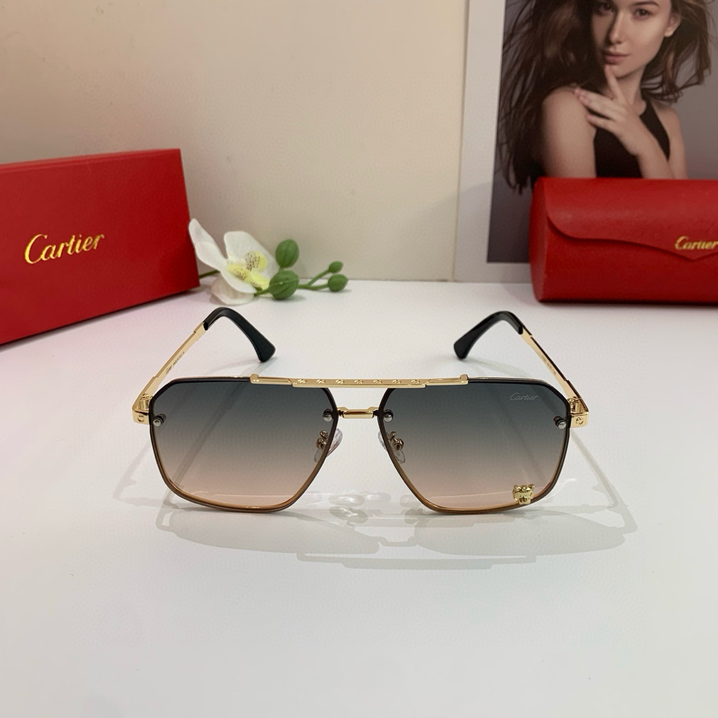 TOP Cartier Sunglasses - 3 Colors