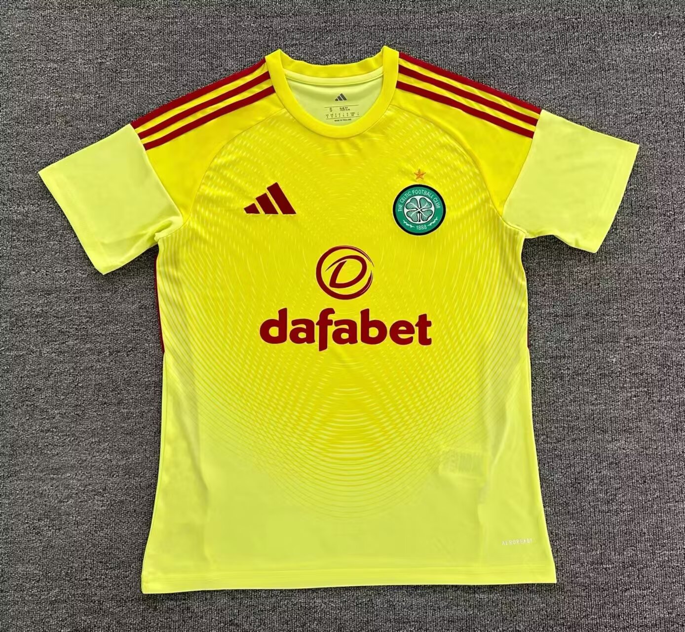 2025/2026 Celtic  Goalkeeper Yellow Football Shirt 1:1 Thai Quality