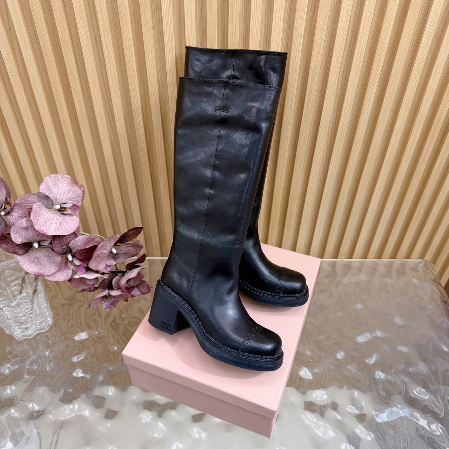 TOP Miu Miu Long Boots - 2 Colors