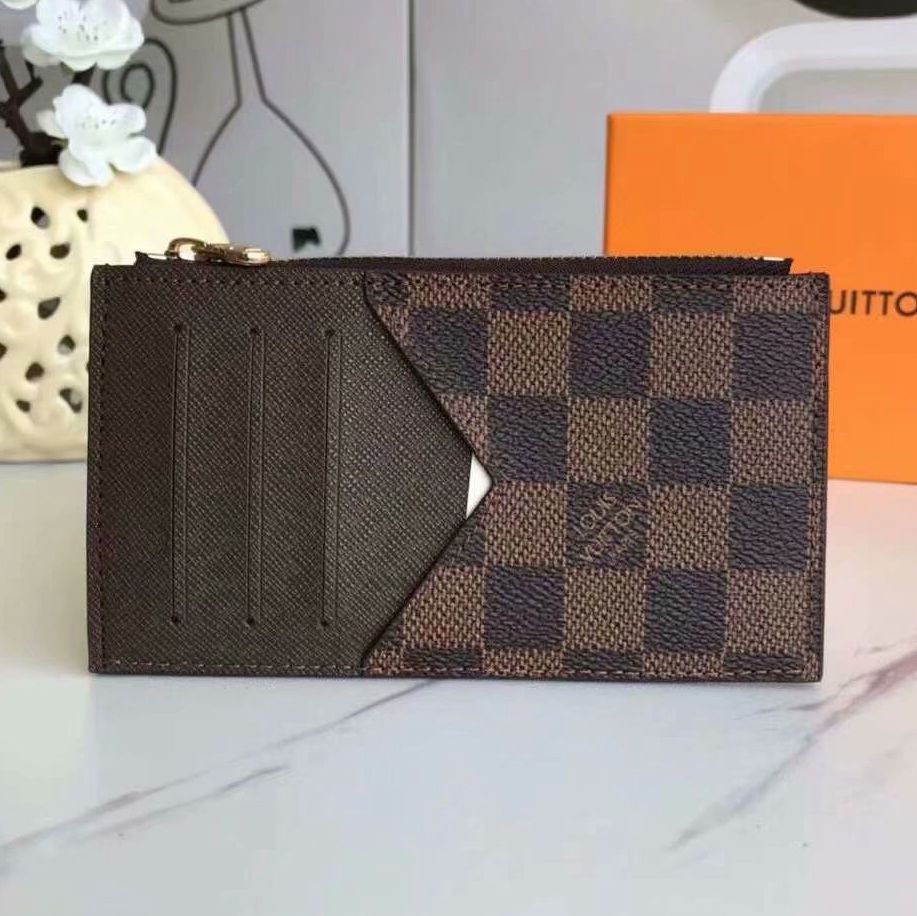 Louis Vuitton LV Coin Clip Wallet(Replica)
