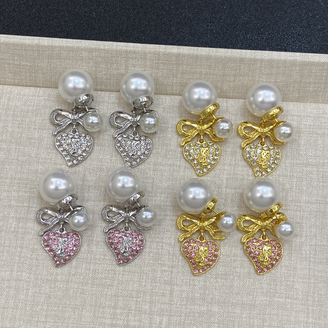 TOP Yves Saint Laurent YSL Earrings - 4 Color