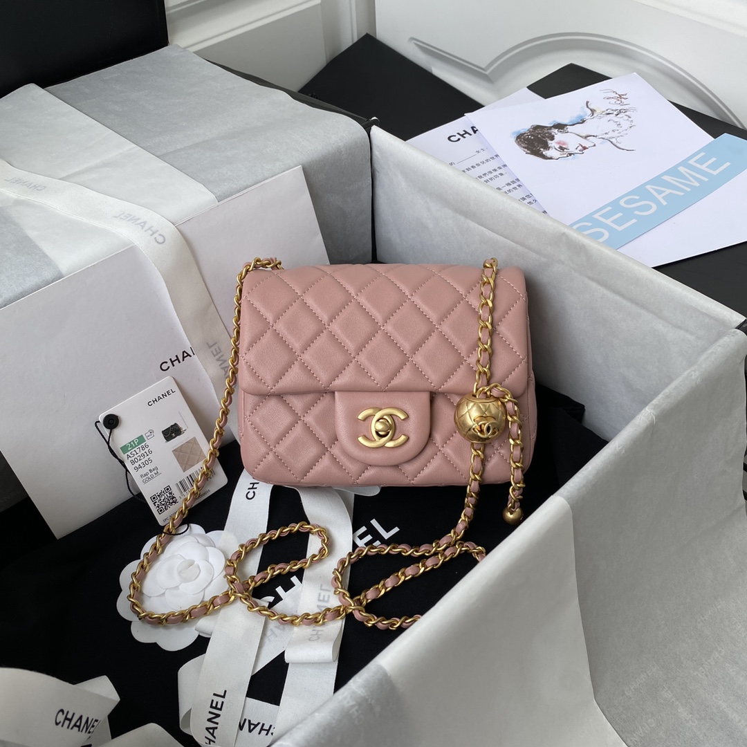 TOP CHANEL Metal CF Mini Clamshell Bag - 17cm/20cm - 6 Colors&GHW