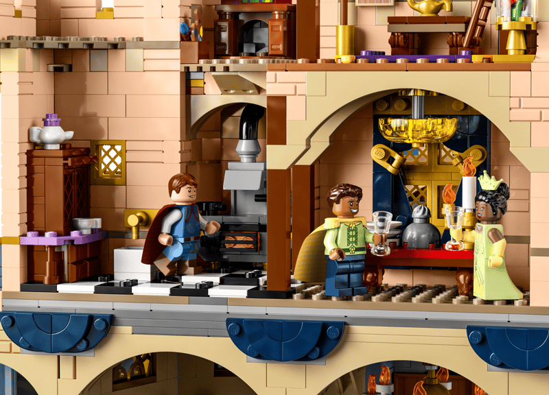 Magical Princess Castle Building Set – 4,000+ Pieces Collectors Edition 43222 thumbnail 10