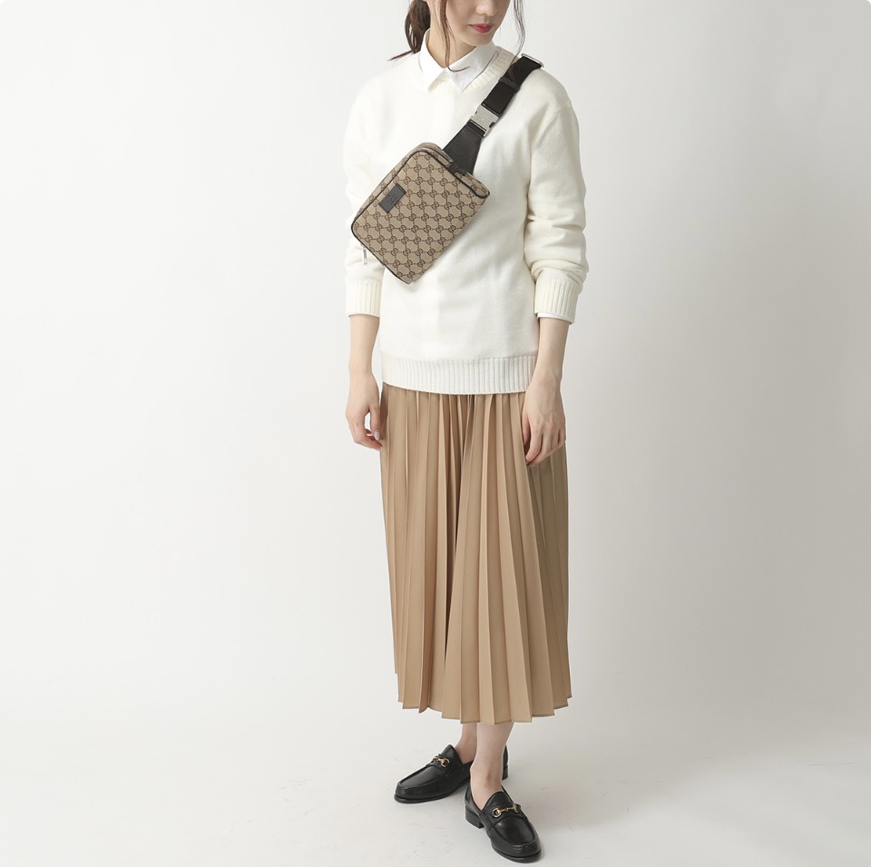 Gucci Canvas Waist bag(Replica)