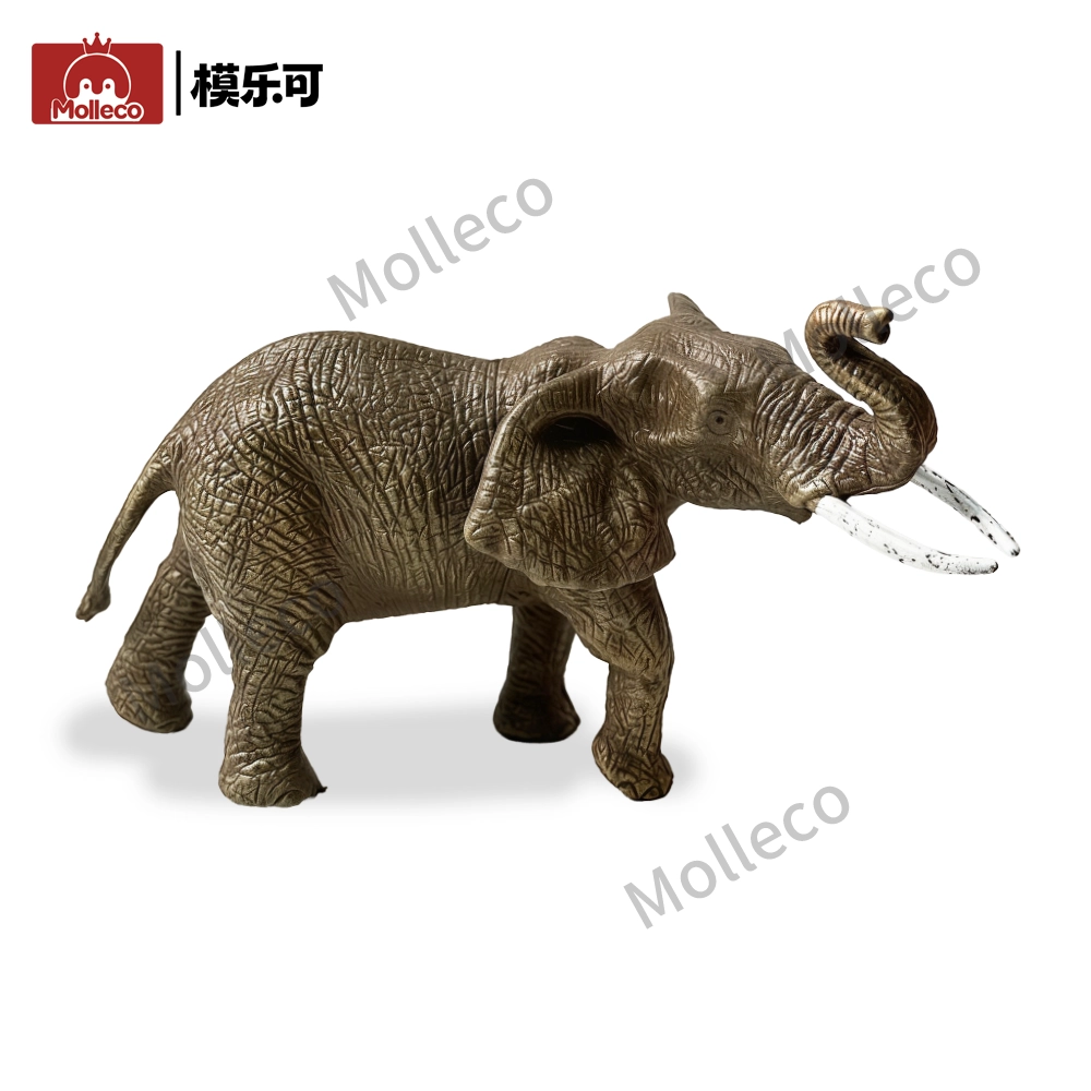 Molleco Animal Figure Toys for Kids and Children Elephant CP037-3