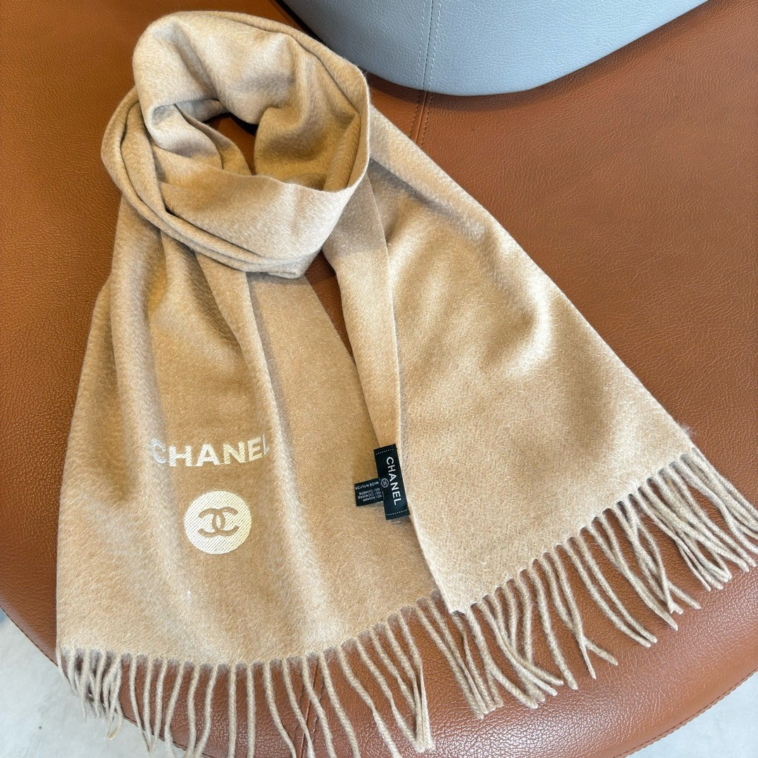TOP CHANEL CC  Scarf 30cm×180cm - 3 Colors
