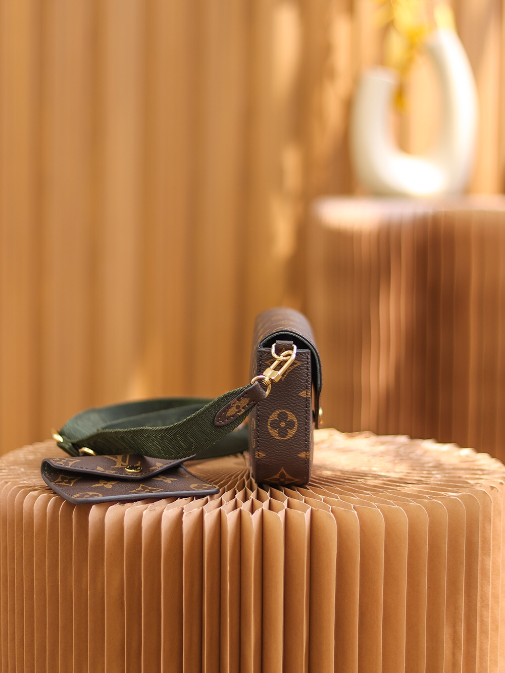 Louis Vuitton Multi Pochette Felicie Strap Go M80091