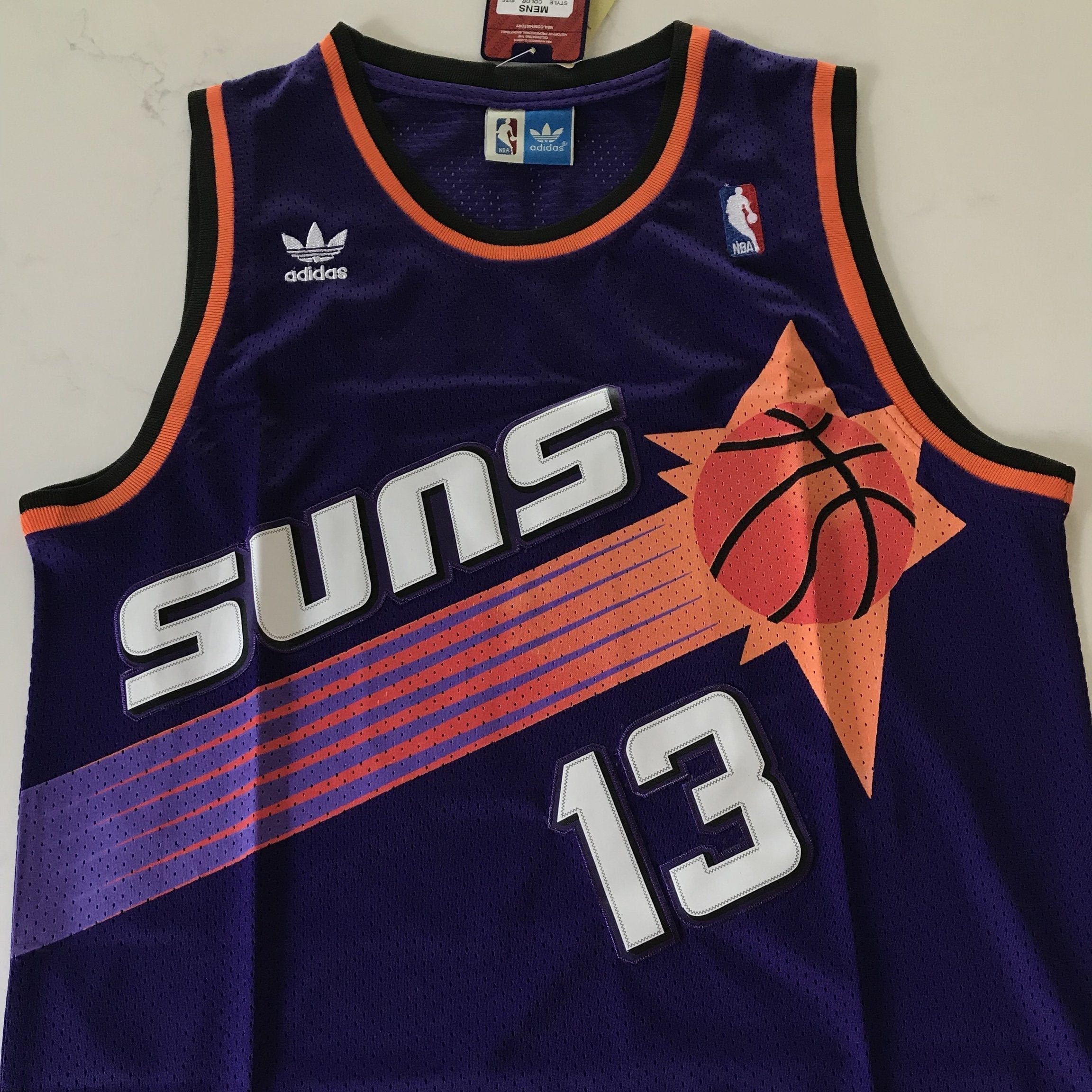 Steve Nash Phoenix Suns Purple Throwback Jersey
