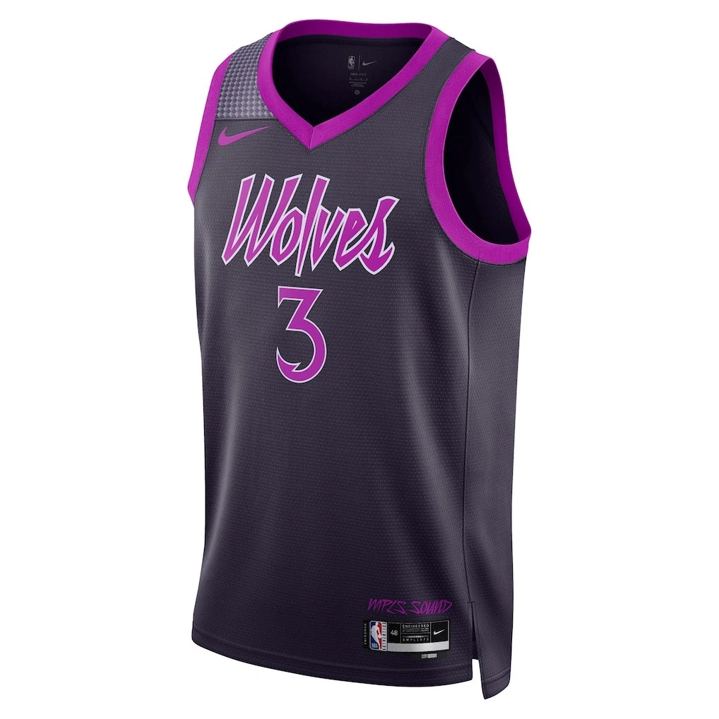 Minnesota Timberwolves Jaden McDaniels 2025/26 Swingman Jersey City Edition