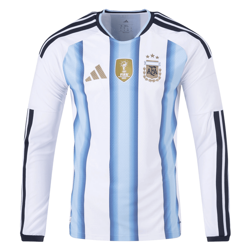 Argentina Soccer 2026 World Cup Home Long Sleeve Jersey