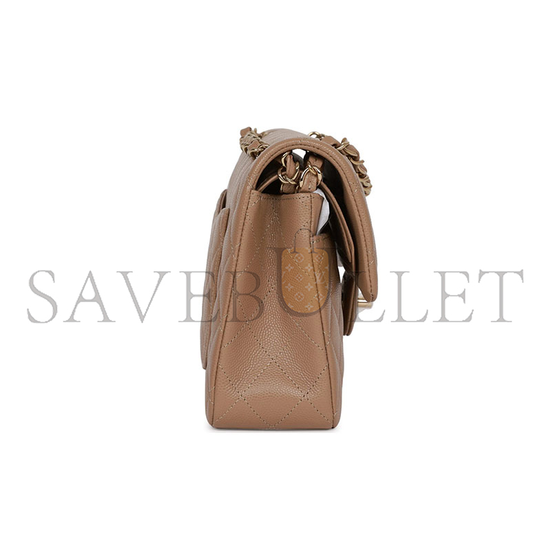 CHANEL MASTER CAVIAR QUILTED SMALL CLASSIC DOUBLE FLAP 1055216 (23*14.5*6cm)