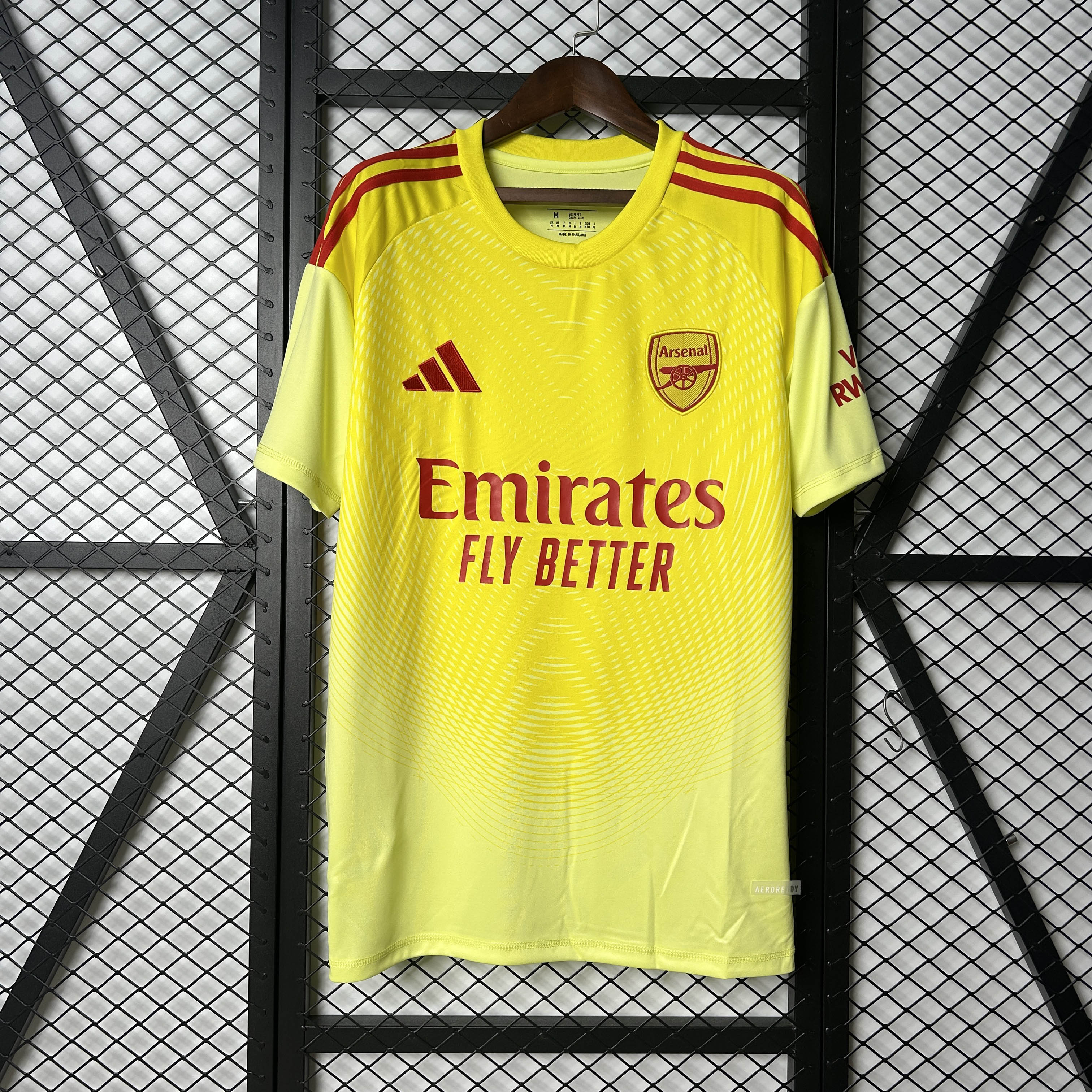 2025/2026 Arsenal Goalkeeper Yellow Football Shirt 1:1 Thai Quality
