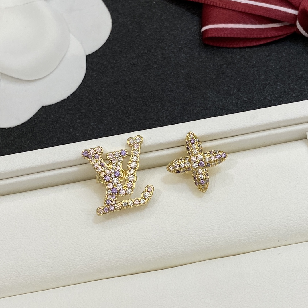 TOP Louis Vuitton LV Earrings-3 Colors
