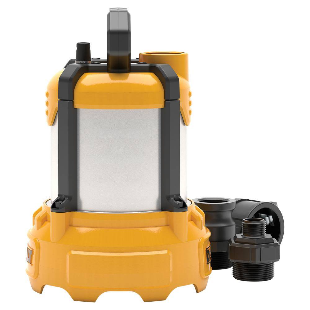 3/4 HP Aluminum Submersible Utility Pump with Hose Kit