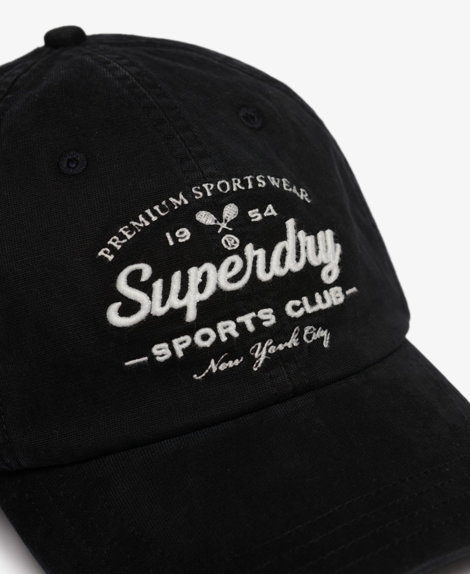 Vintage Club Baseball Cap | Vintage Black