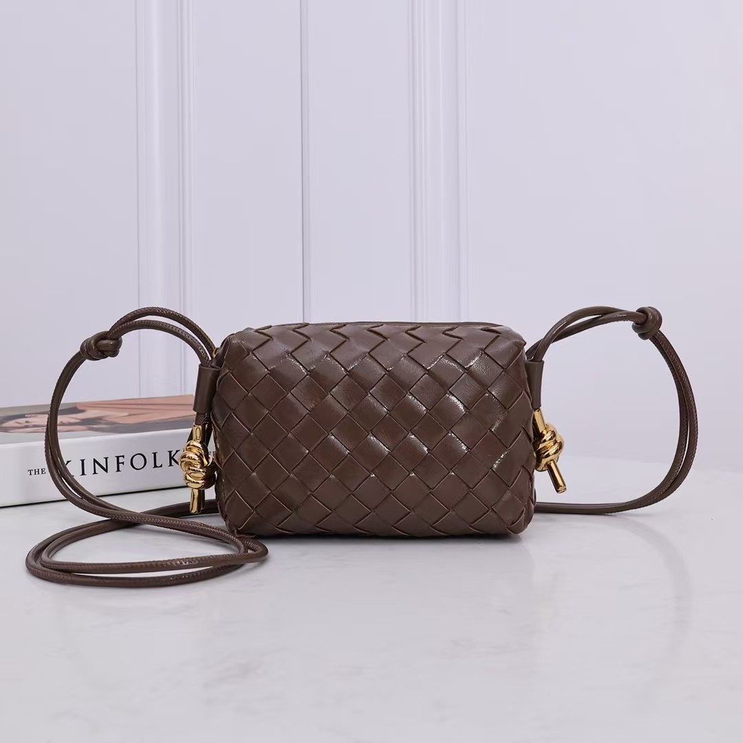 BV Bottega Veneta Mini Loop Metal Knots Bag(Replica)