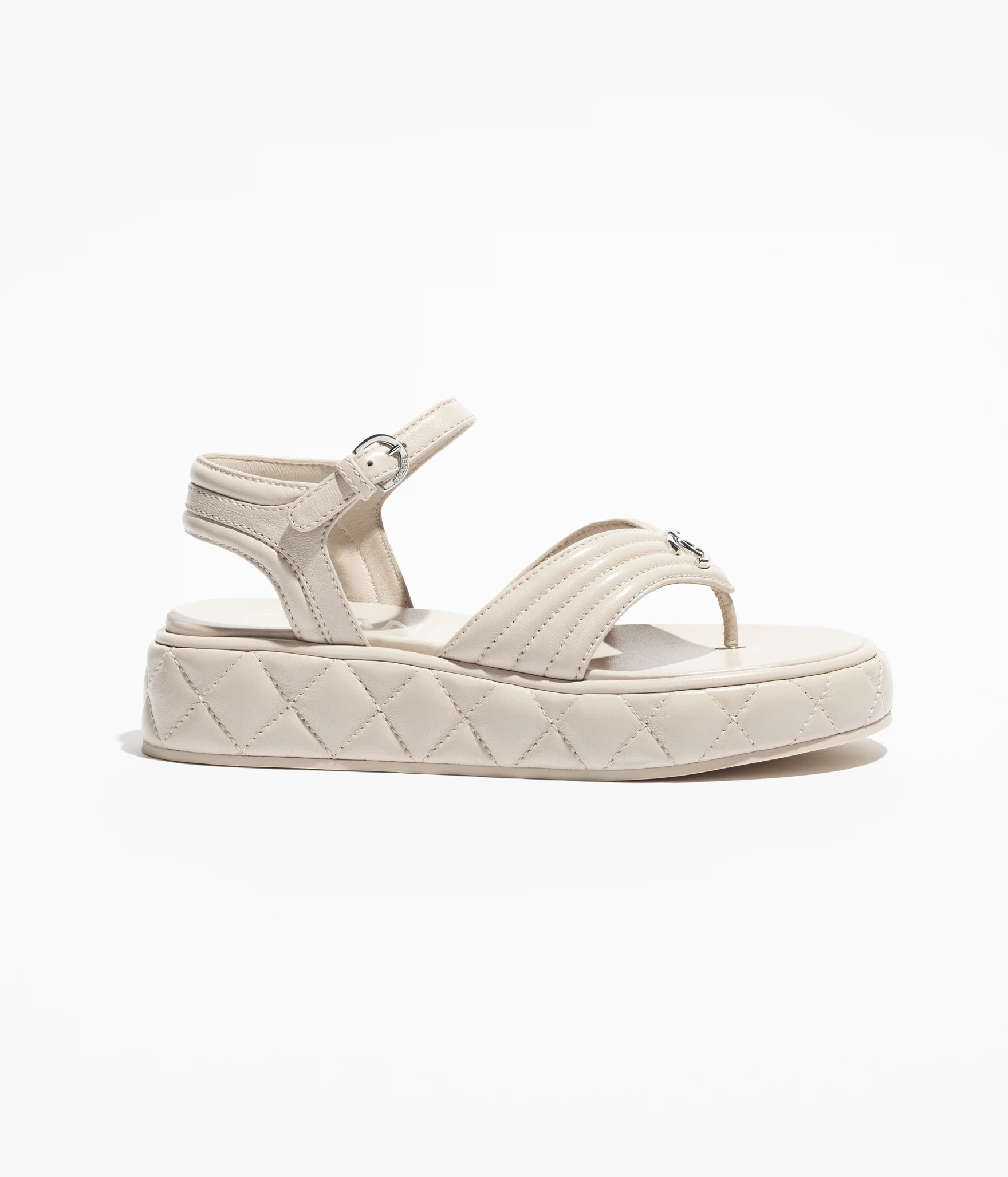 TOP CHANEL  Sandals - Beige