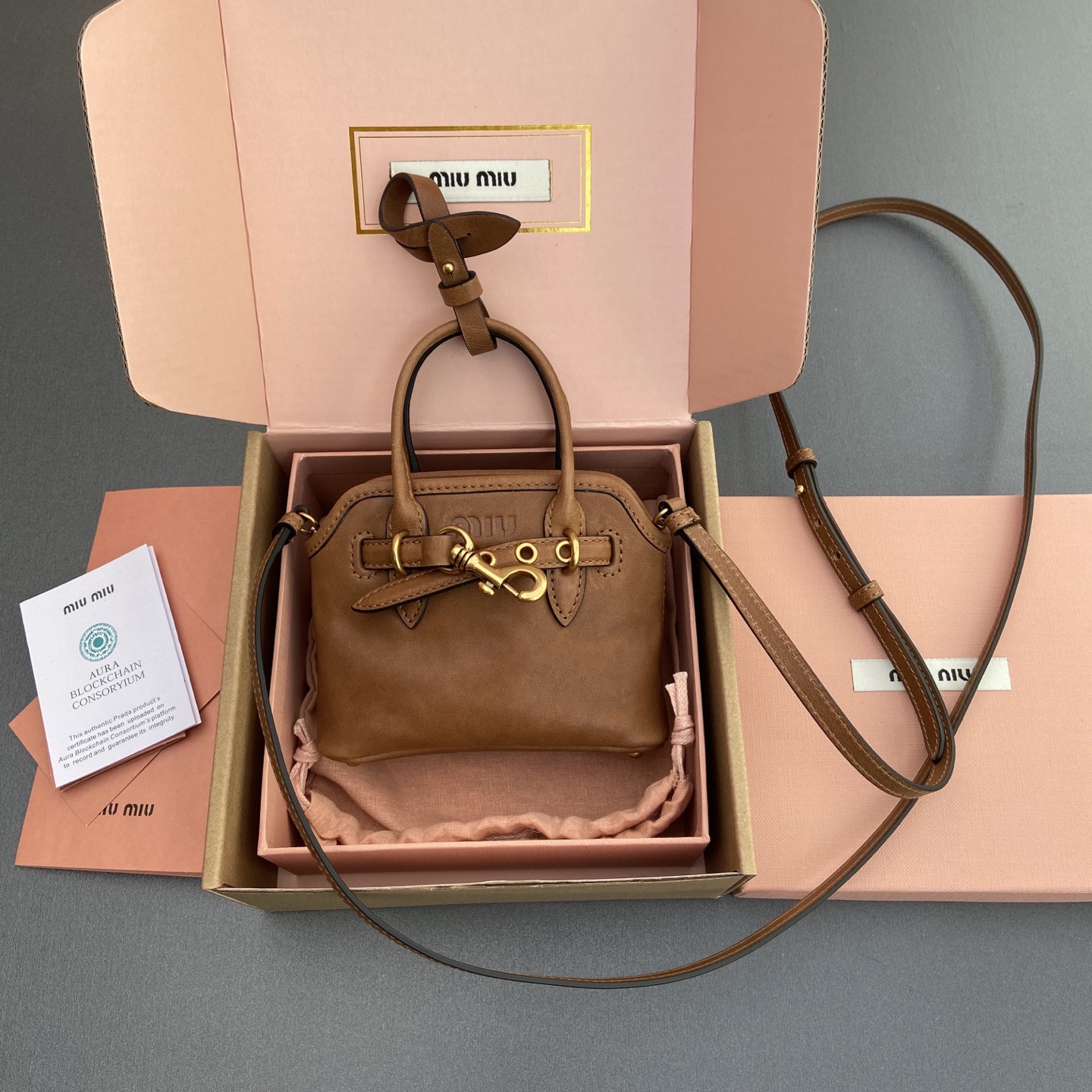 TOP Miu Miu Adventure Nappa Sheepskin 12.5×10×5cm- 3 Colour