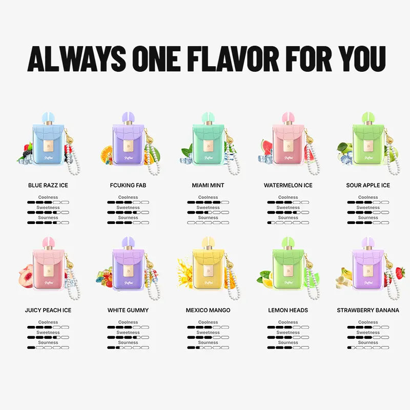 Puffmi Flora 40K Disposable Vape (5%, 40000 Puffs)