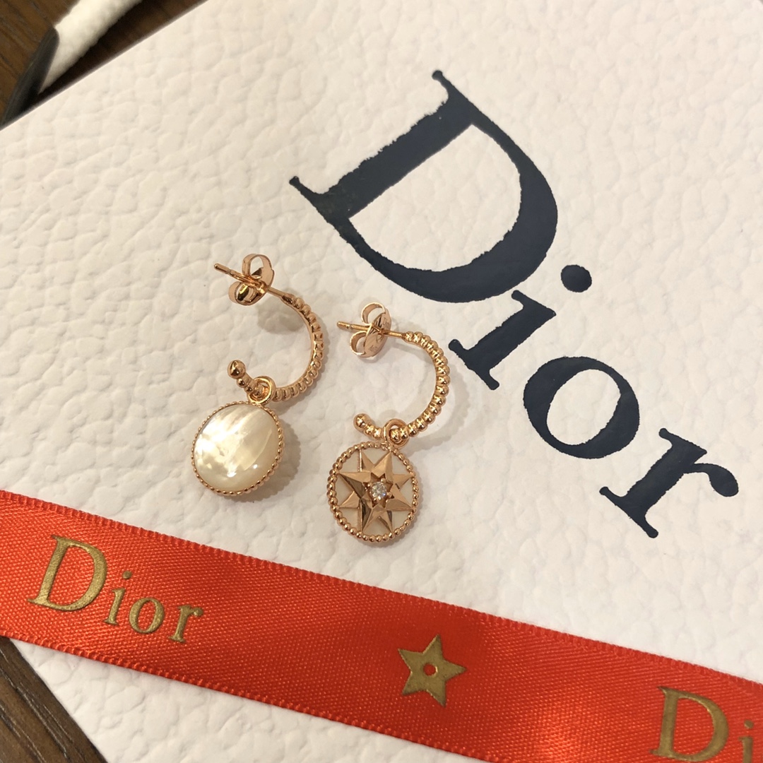 TOP Christian Dior Compass Earrings - 5 Colors
