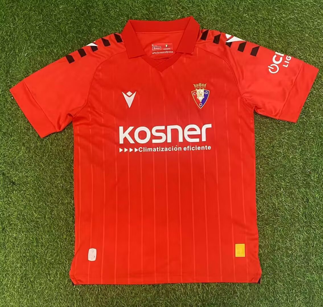 2025/2026 Osasuna Home Football Shirt 1:1 Thai Quality