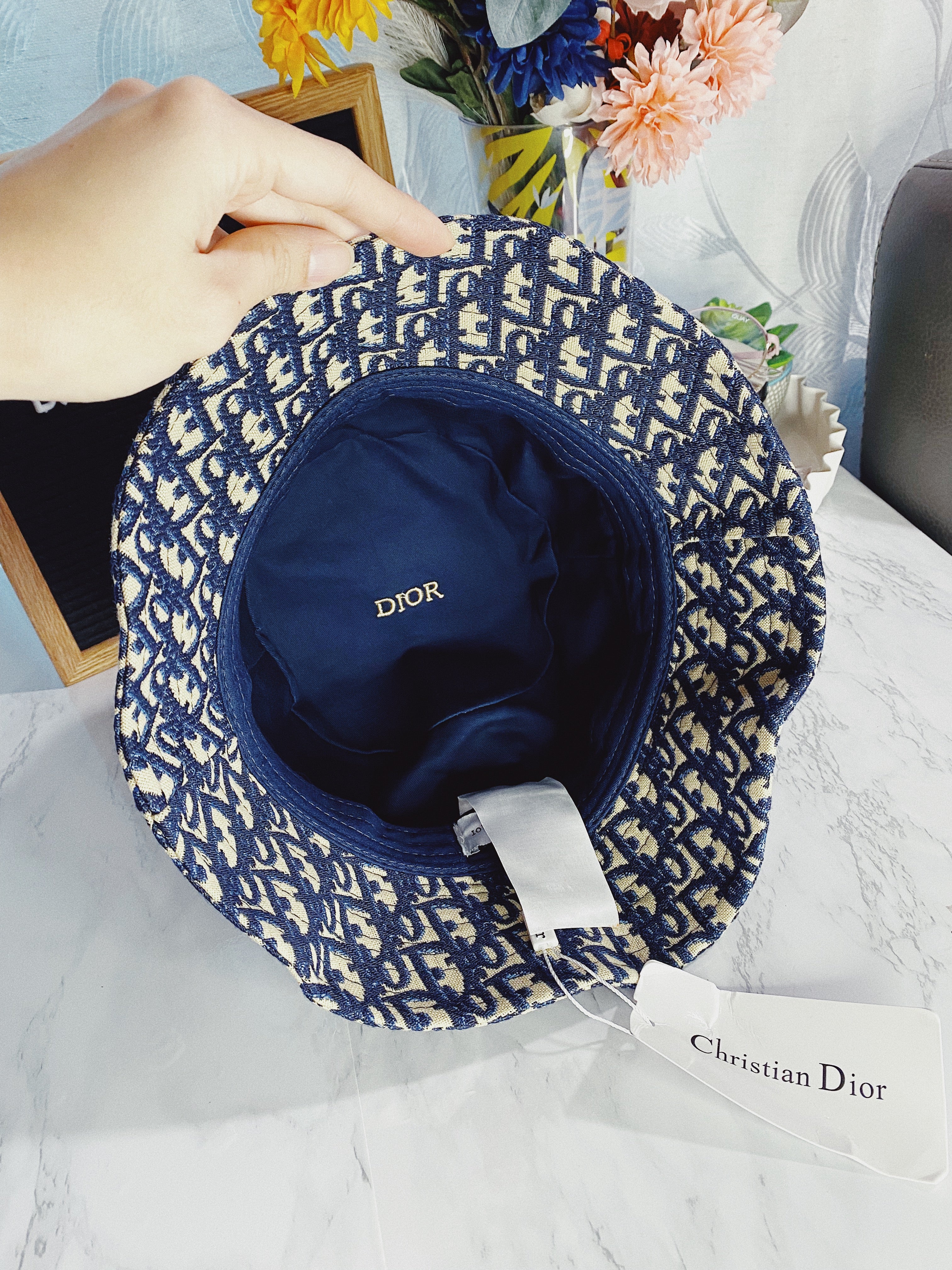 TOP Christian Dior Bucket  ama Hat