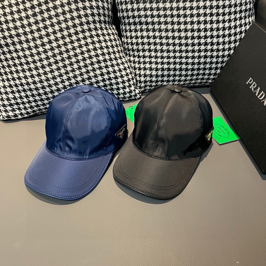 TOP PRADA Embroidered Baseball Cap - 3 Colors