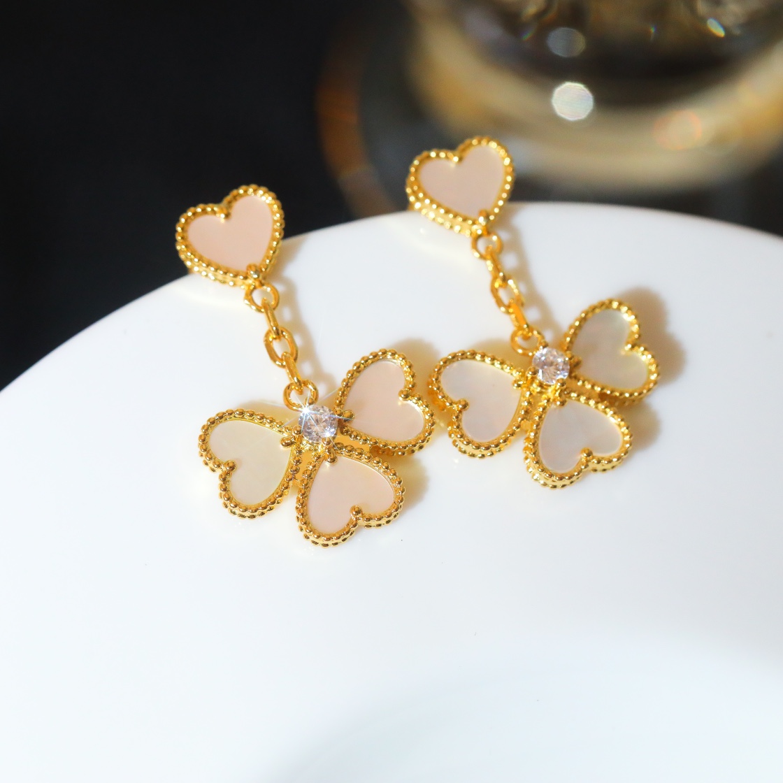 TOP Van Cleef & Arpels Sweet Alhambra Earrings-2 Colors