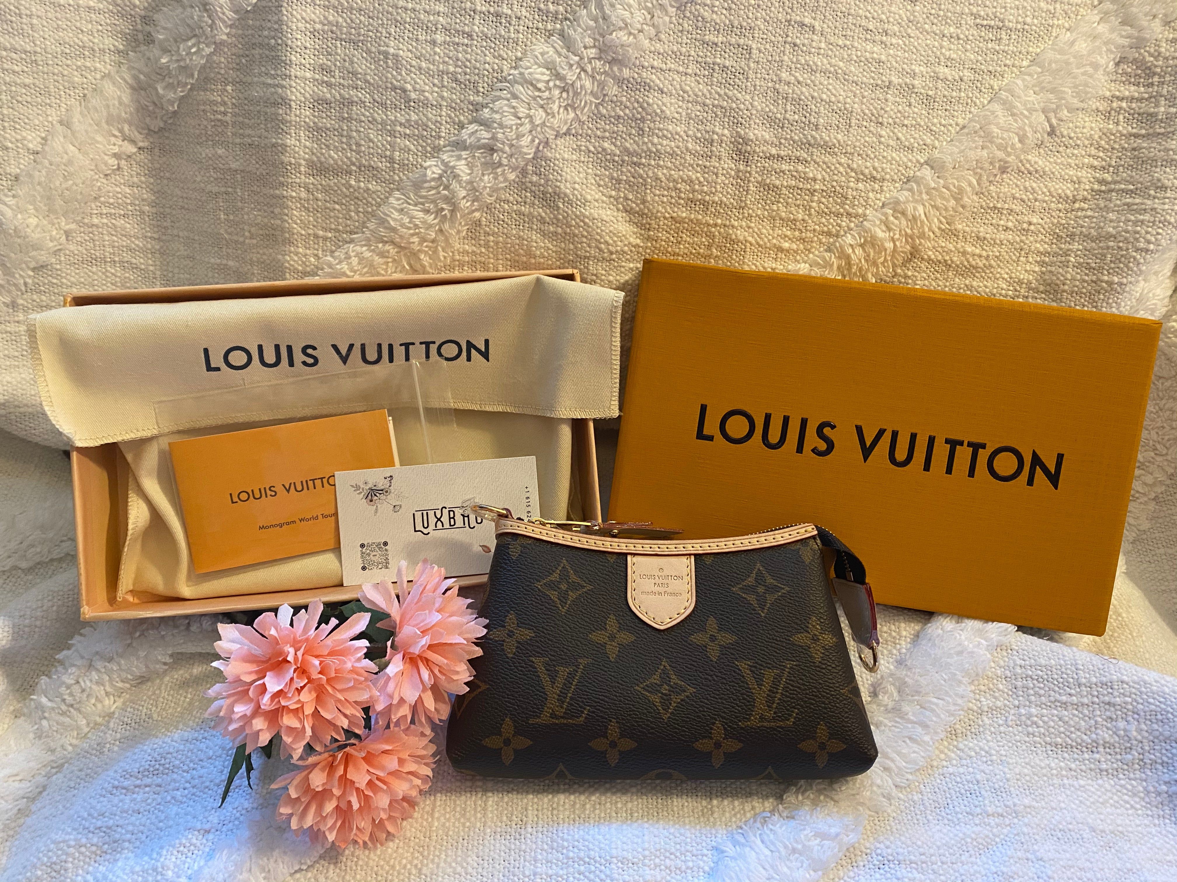 TOP Louis Vuitton LV £V Mini Delightful Accessories Monogram