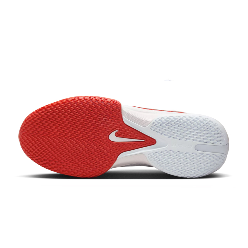 Nike Air Zoom GT Cut Academy White Picante Red Basketball Shoes For Men
