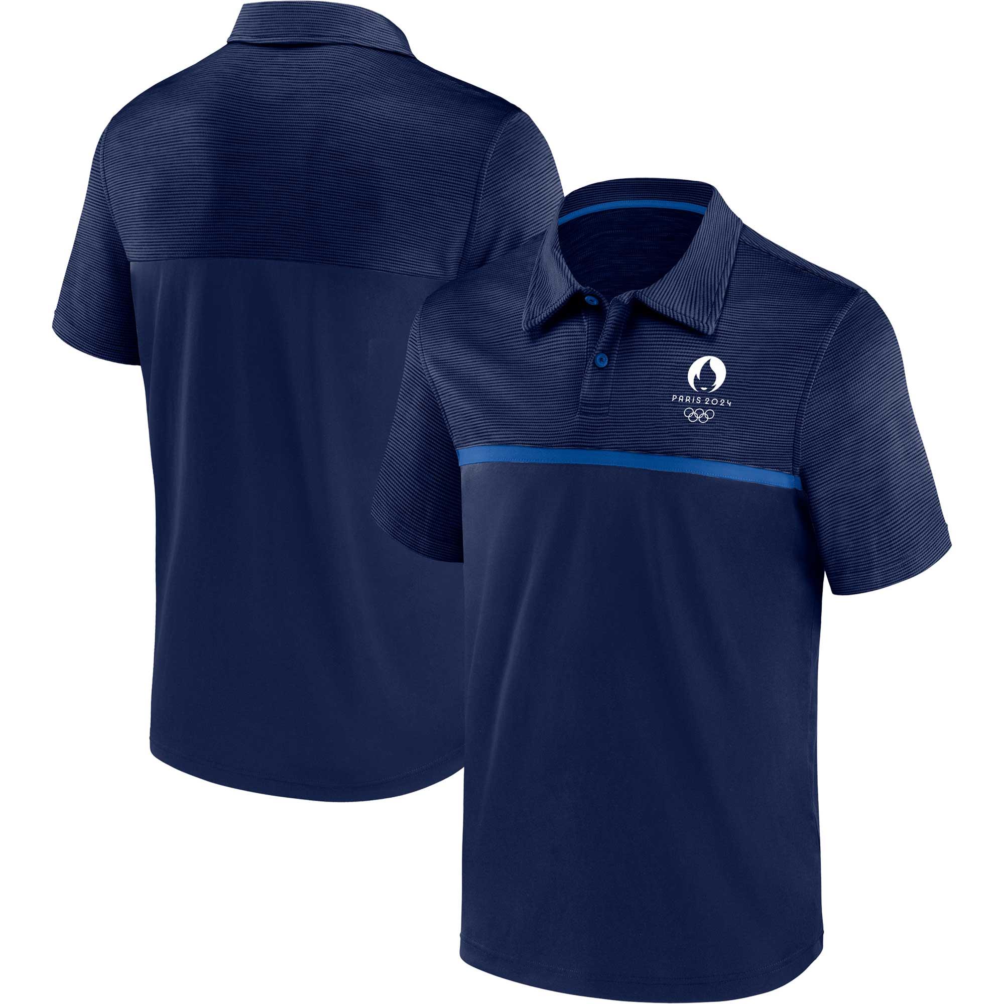 Men's Fanatics Navy Paris 2024 Summer Olympics Sport Polo