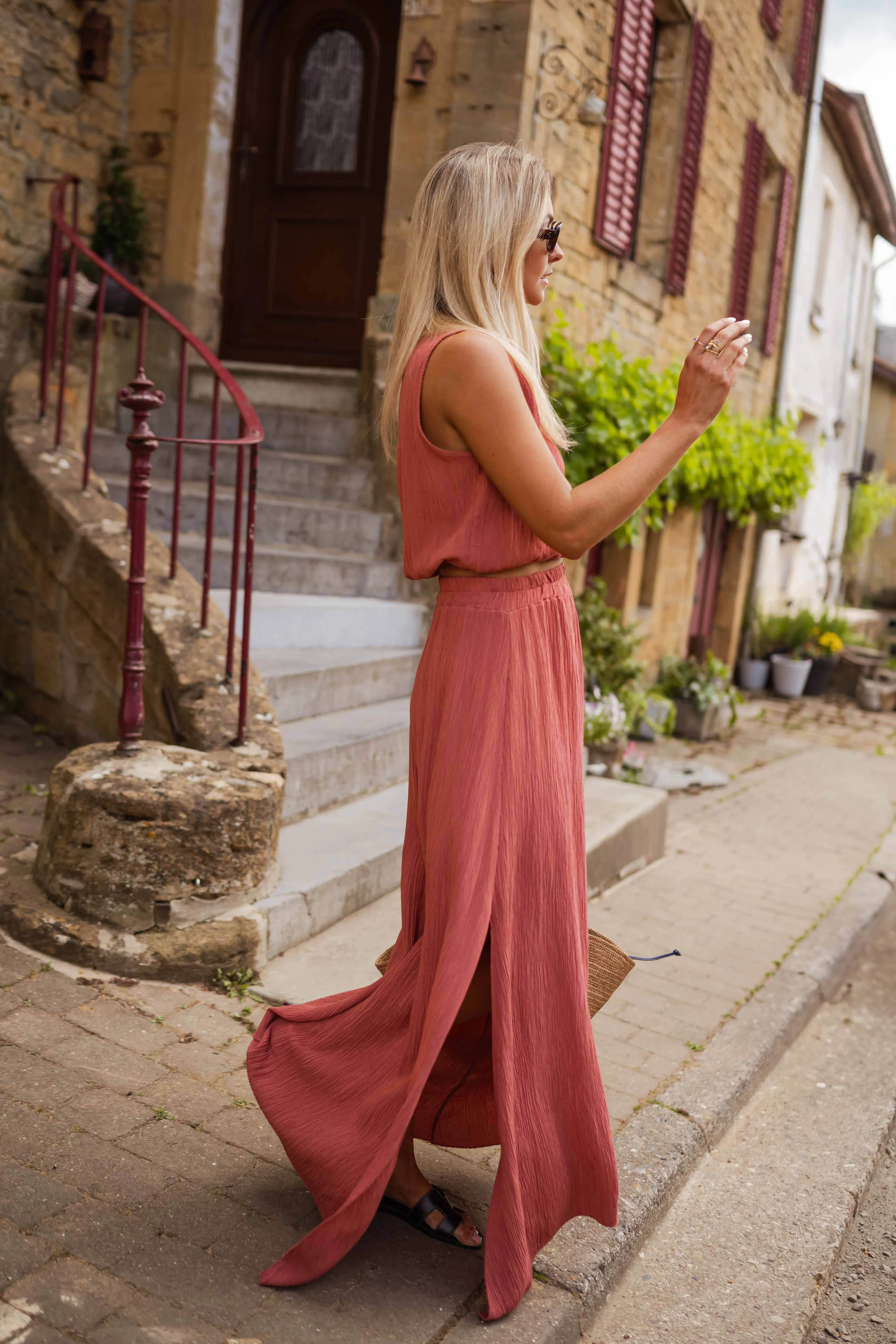 Matea set - terracotta