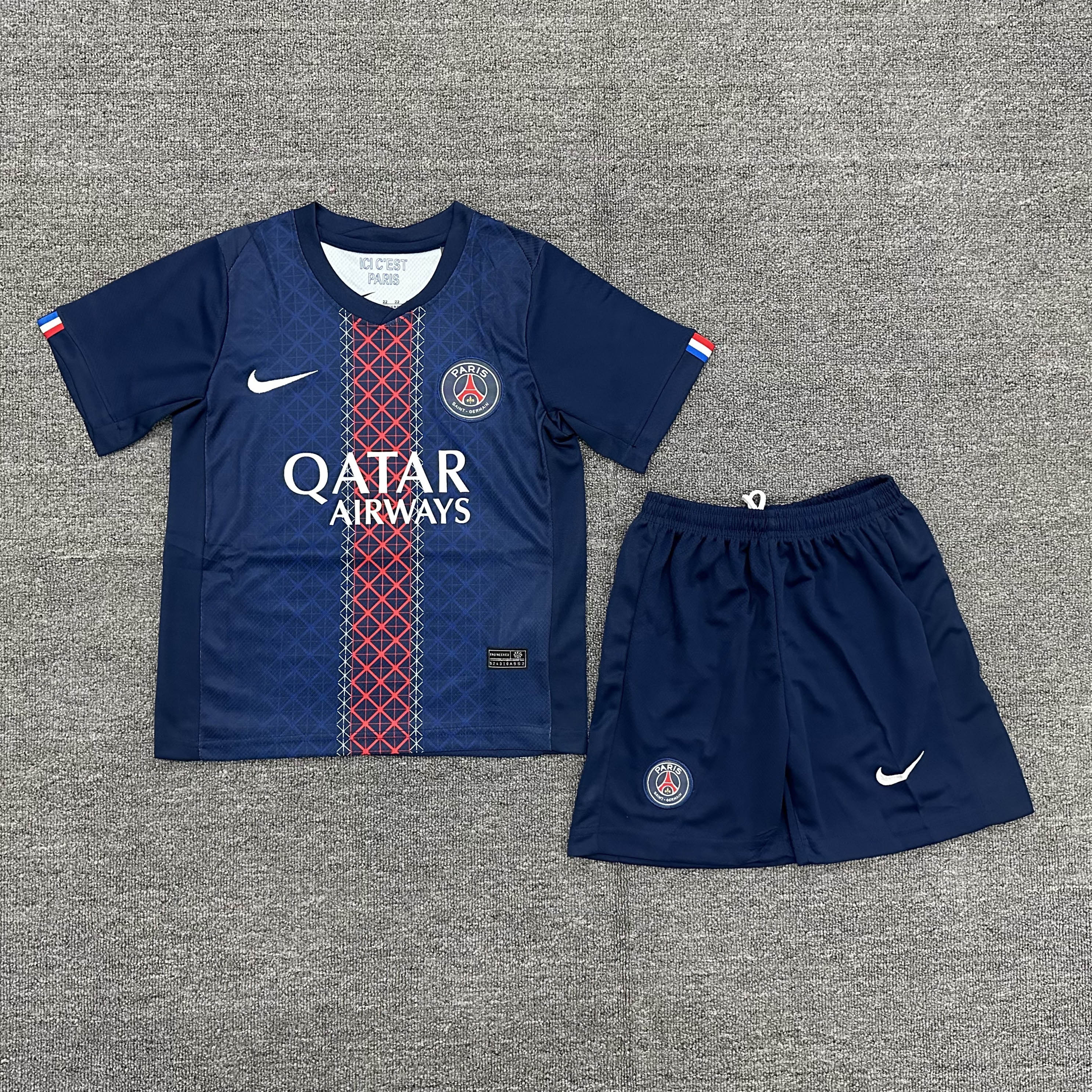 2025/2026 Psg Paris Saint-Germain Home Football Shirt 1:1 Thai Quality Kids Size