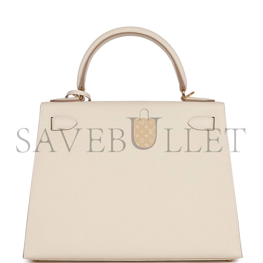 HERMES KELLY 28 EPSOM GOLD HARDWARE (28*22*10cm)