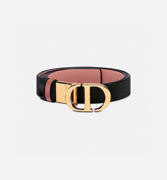 TOP Christian Dior Double Sided Belt 2CM - 2 Colour