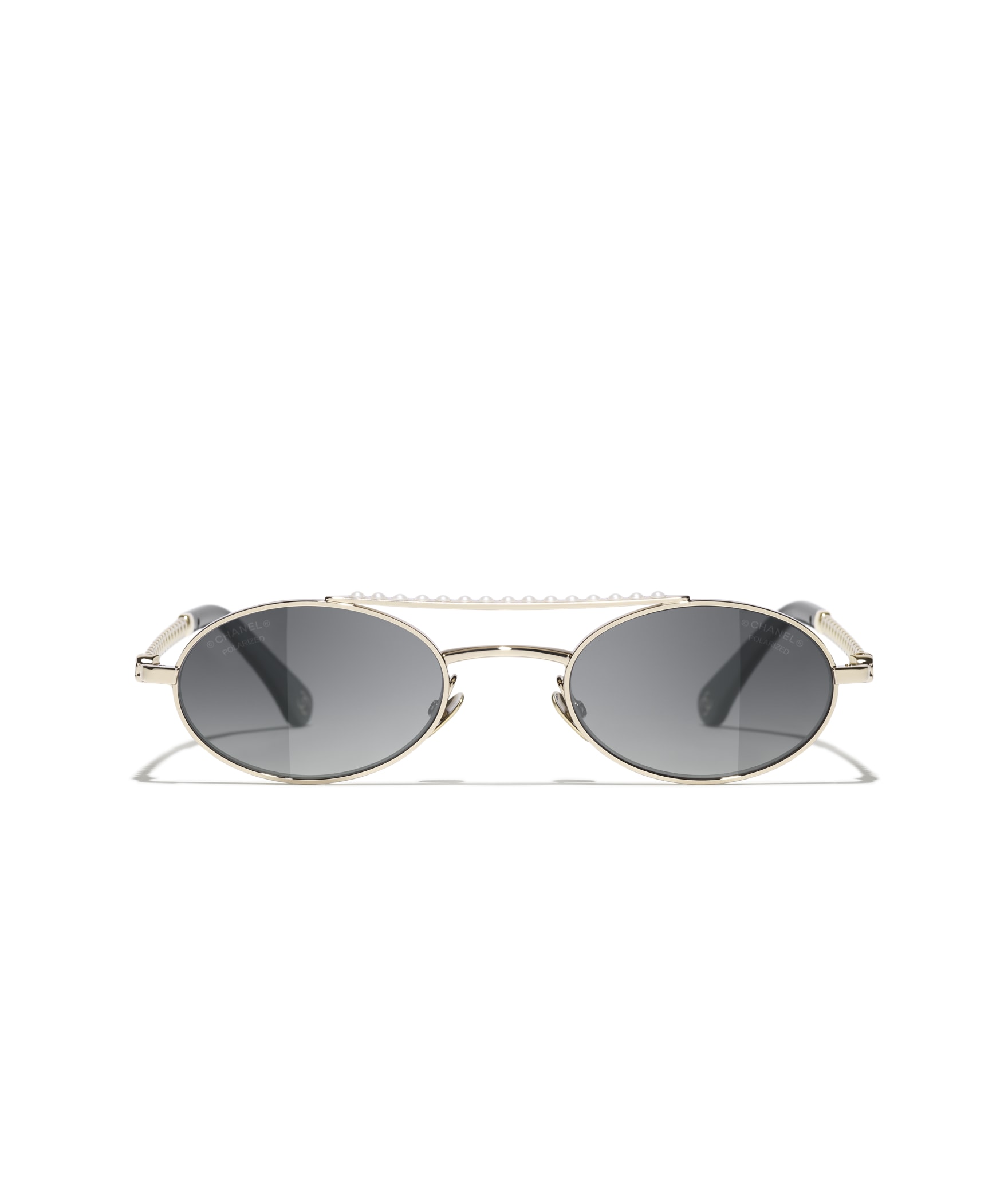 CHANEL Oval Sunglasses A71776X08223L