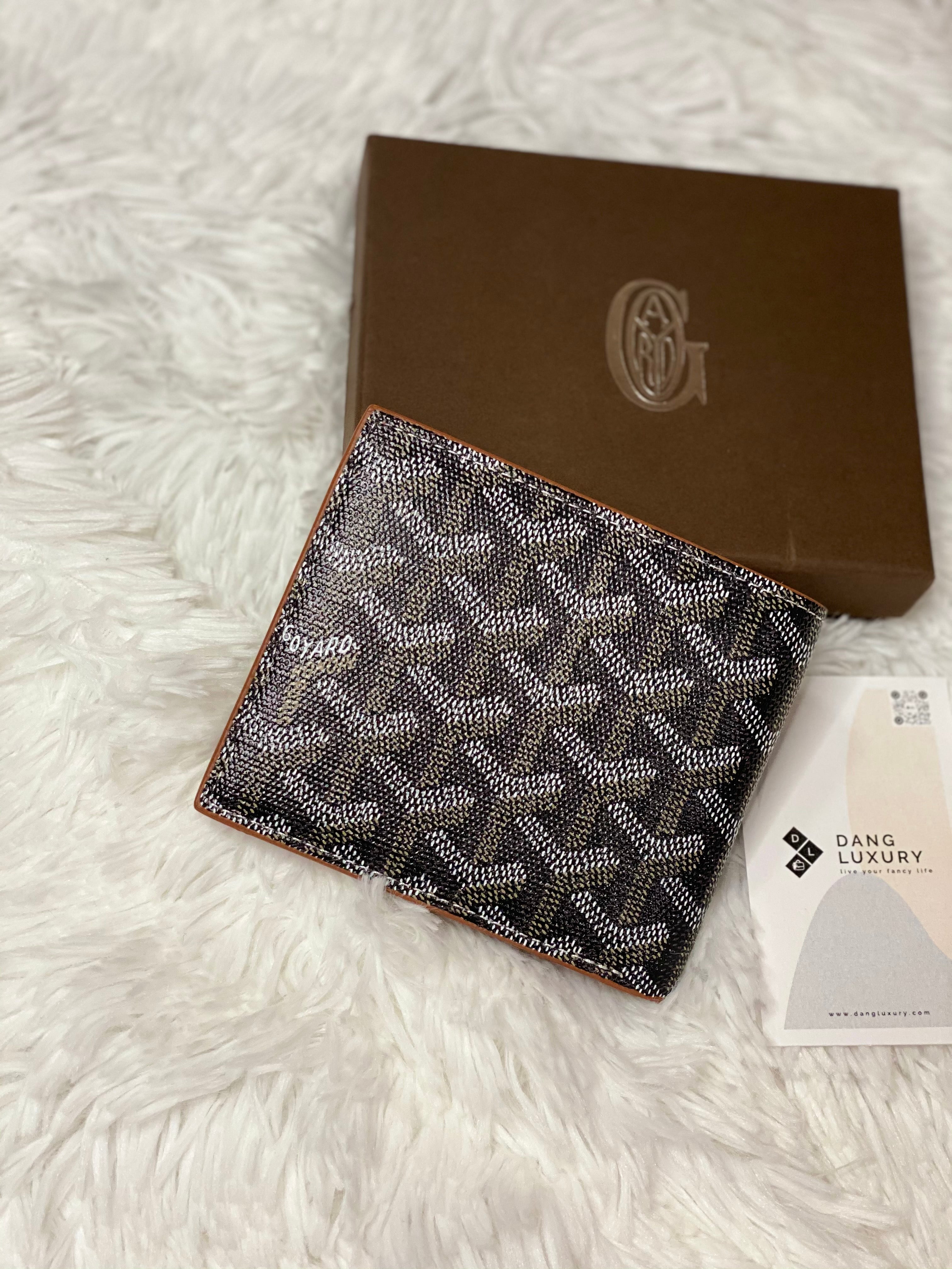 TOP Goyard Men Wallet - BROWN