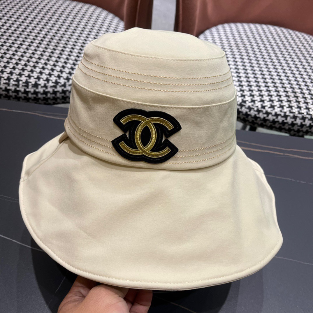TOP CHANEL Versatile Fisherman Hat - 3 Colour