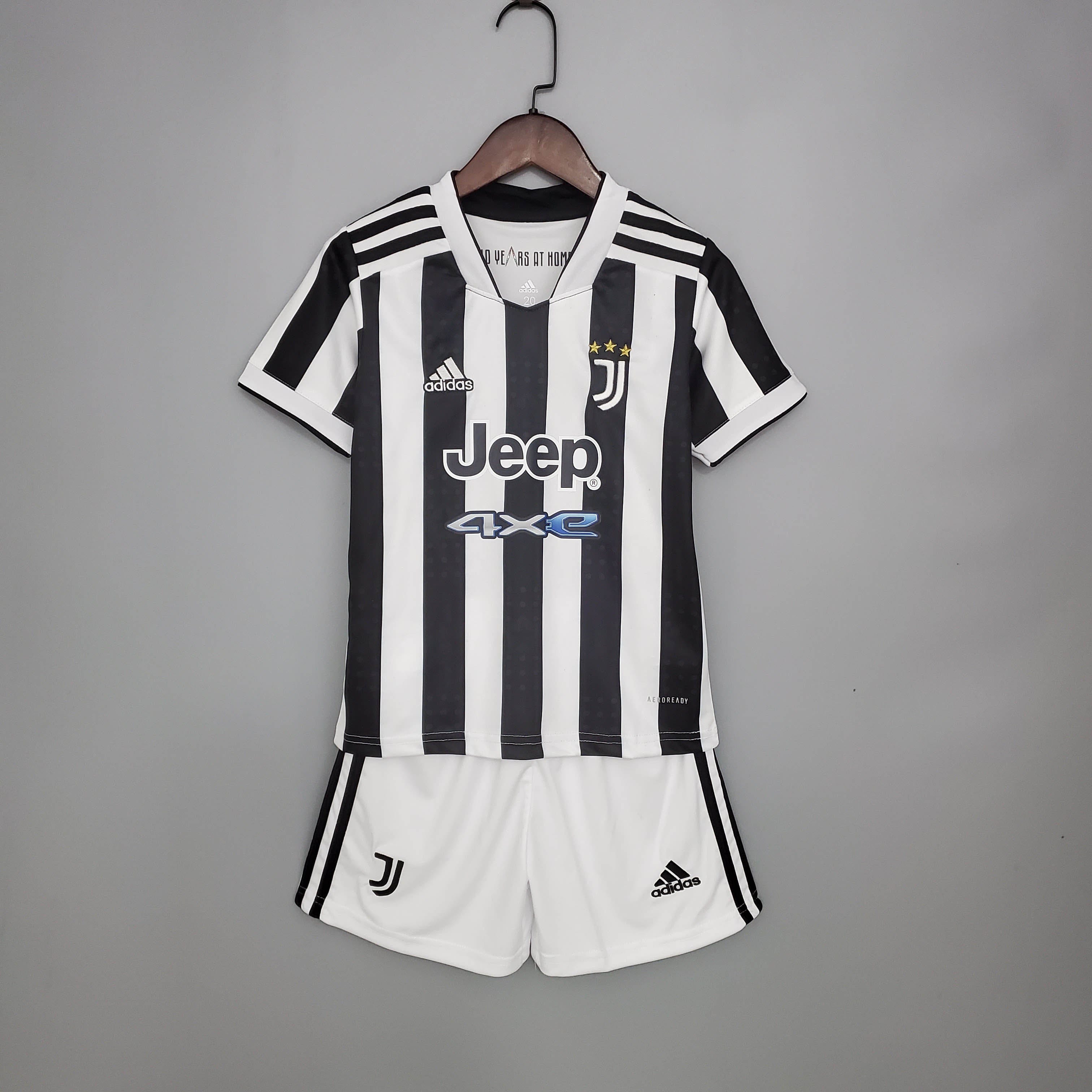 Kids Size 2021/2022 Juventus Soccer Jersey 1:1 Thai Quality Home