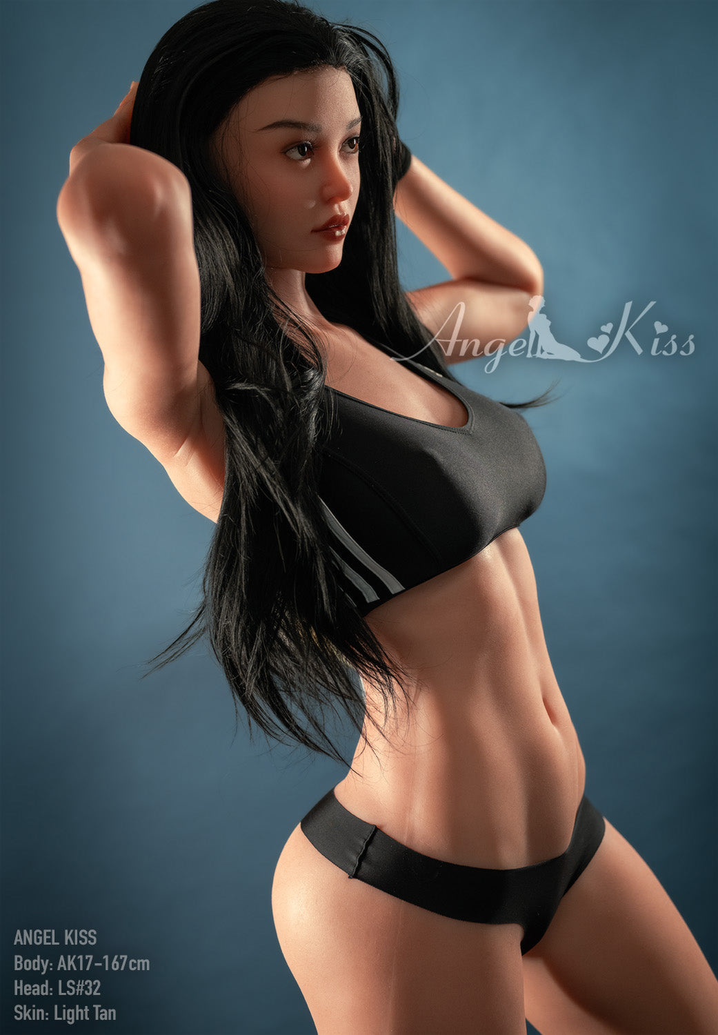 167cm/5ft6 D-cup Silicone Sex Doll AK17 – LS#32