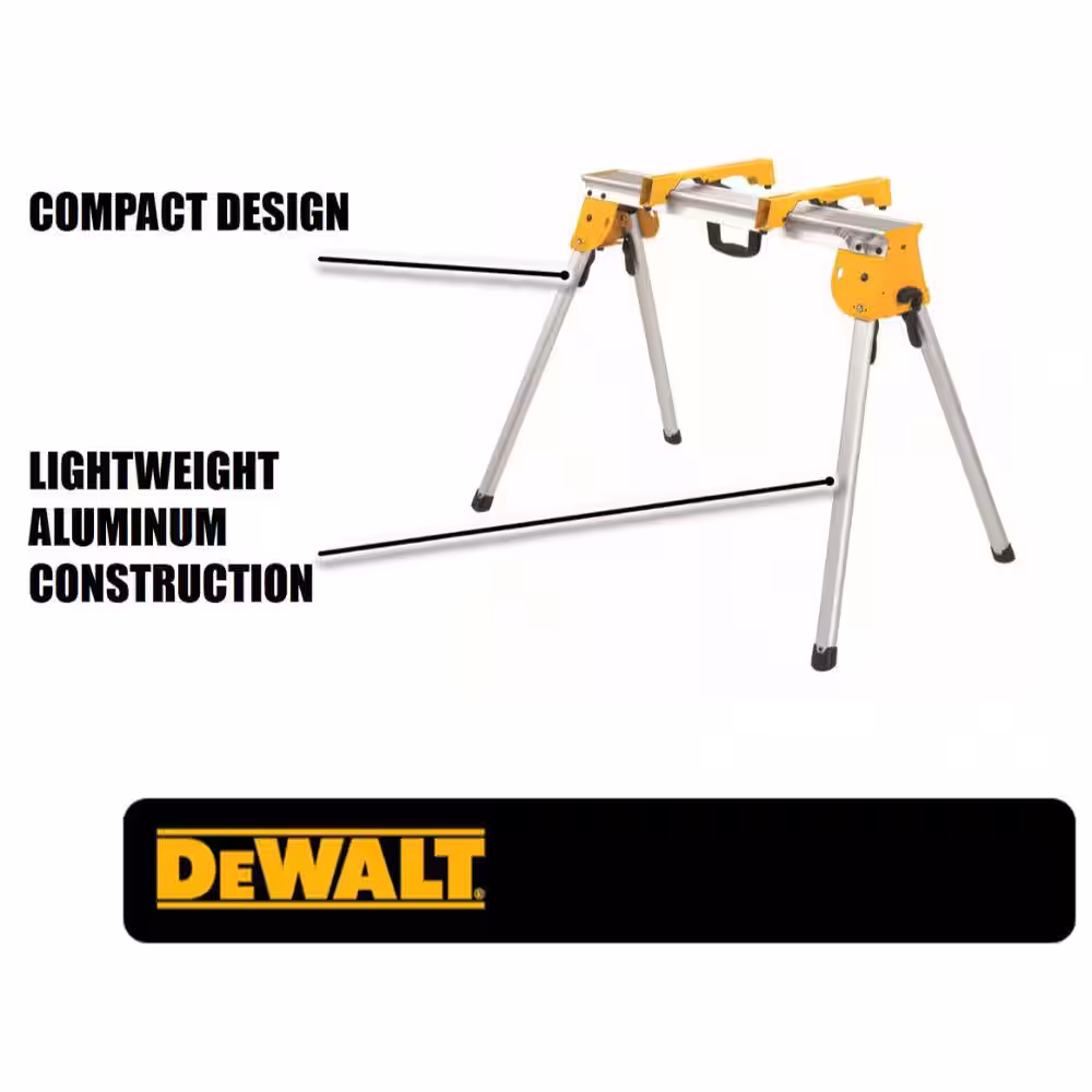 15.4 lbs. Heavy Duty Work Stand with Miter Saw Mounting Brackets