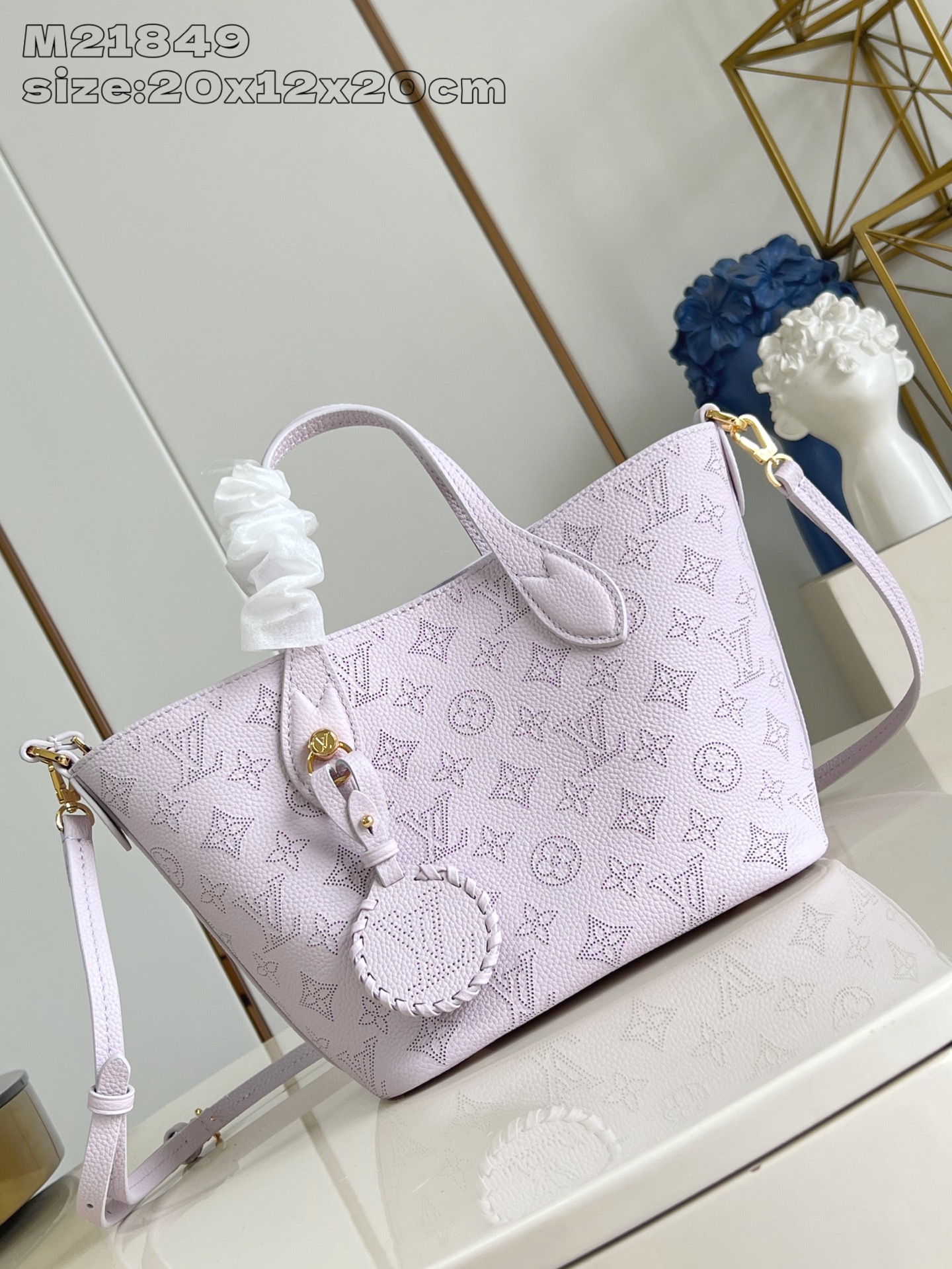 TOP Louis Vuitton LV Blossom Tote Bag 20 x 12.5 x 20cm - Light Purple