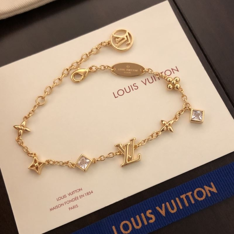 Louis Vuitton LV Diamond Bracelets M1040A & Necklaces M01322 （Replica）