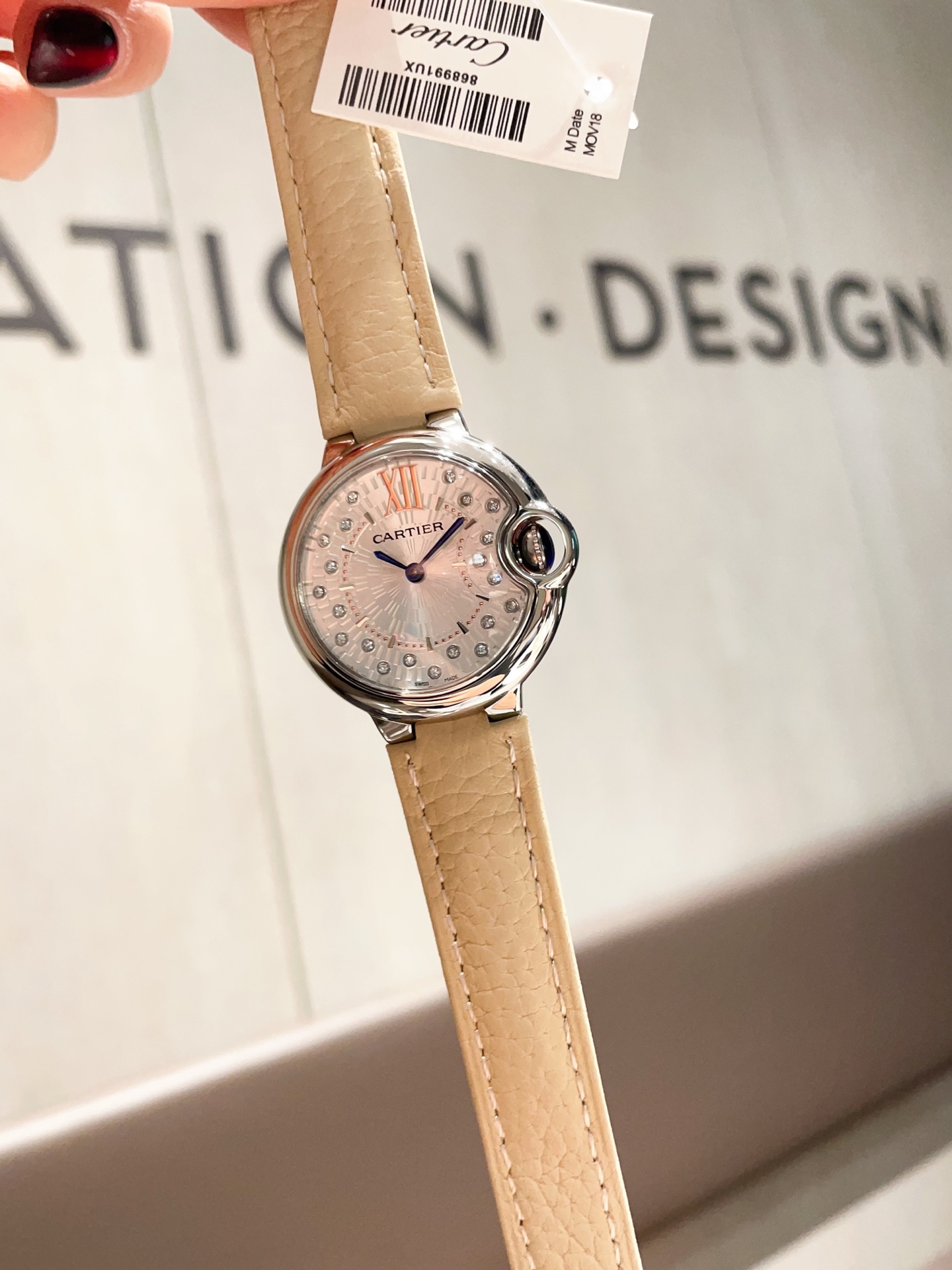 TOP Cartier Watch 33mm - Khaki