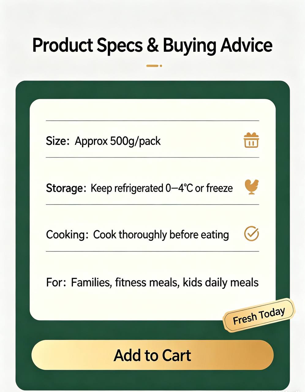 Australian Fresh Chicken Breast | Premium Grass-Fed, High Protein, Low Fat, Hygienically Processed