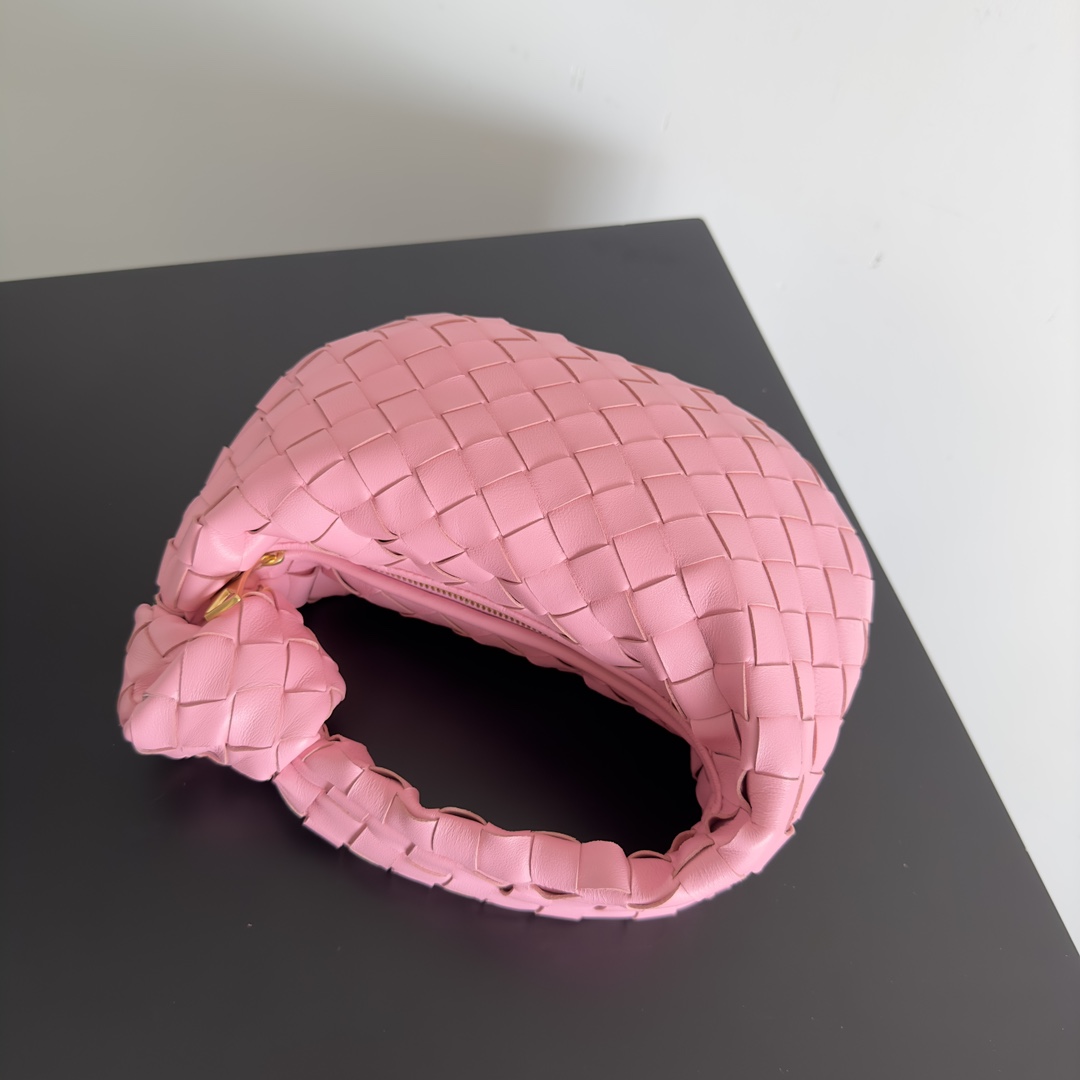 TOP Bottega Veneta BV Jodie hobo Bag - Pink