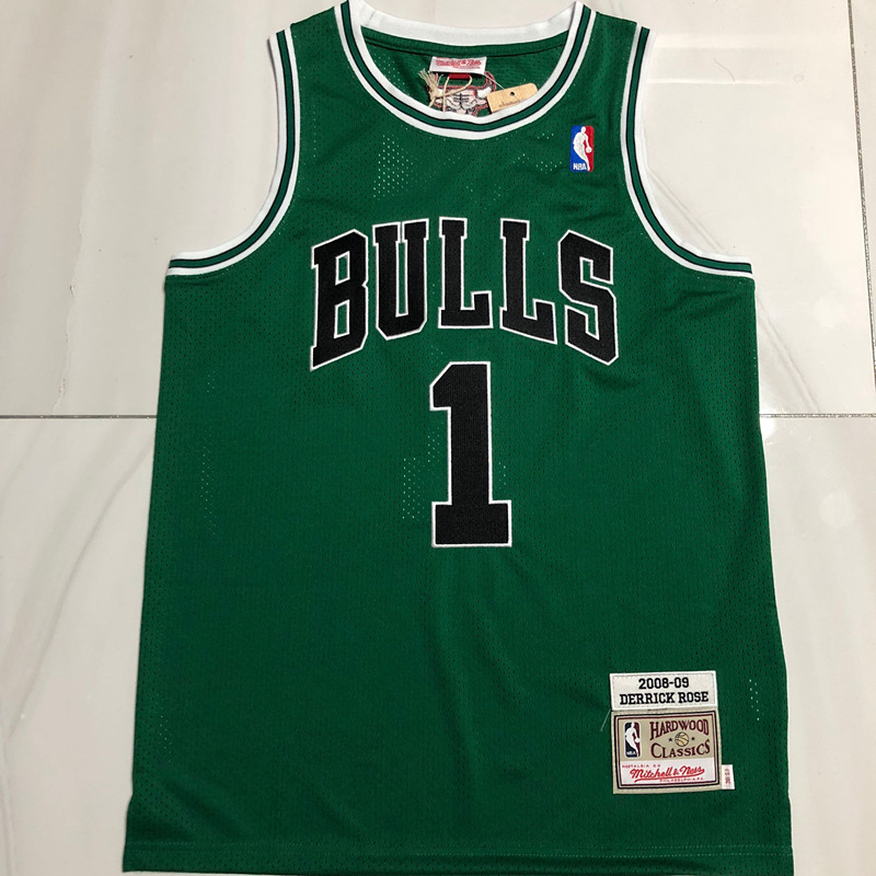 Derrick Rose Chicago Bulls Green 1 MN